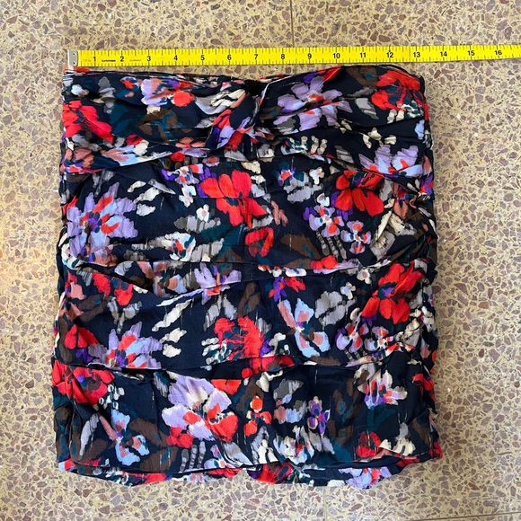 NWT - Zara Floral Print Mini Skirt - Small - Picture 3 of 7